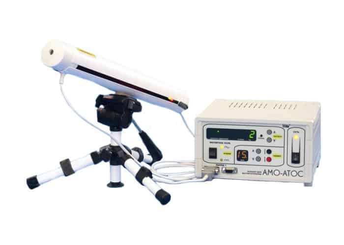 Апарат "АМО-АТОС" з приставкою "АМБЛІО-1"