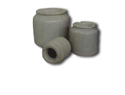 Барабани керамічні з кришкою для кульових млинів