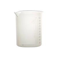 Склянка лабораторна низька з носиком 100 мл, поліпропілен